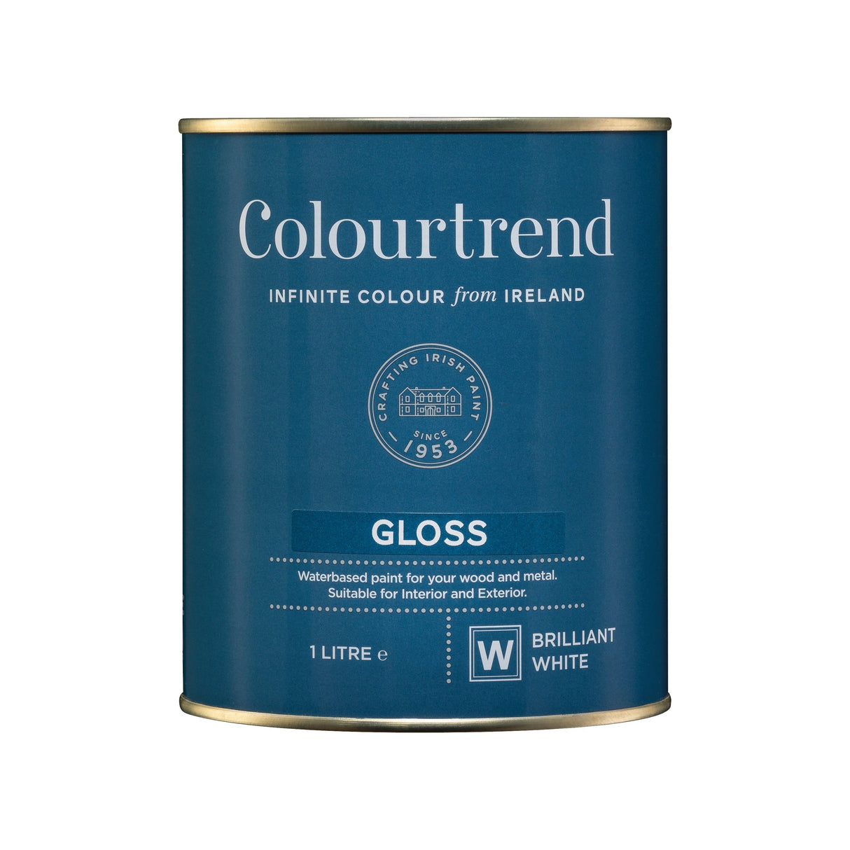 Colourtrend Waterbased Gloss | Brilltain White