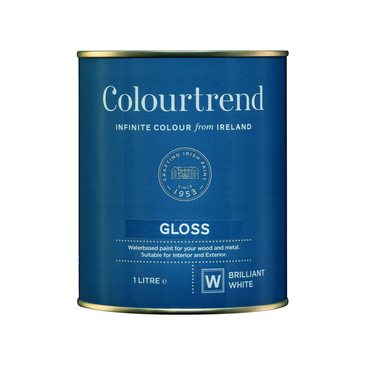 Colourtrend Waterbased Gloss | Brilltain White