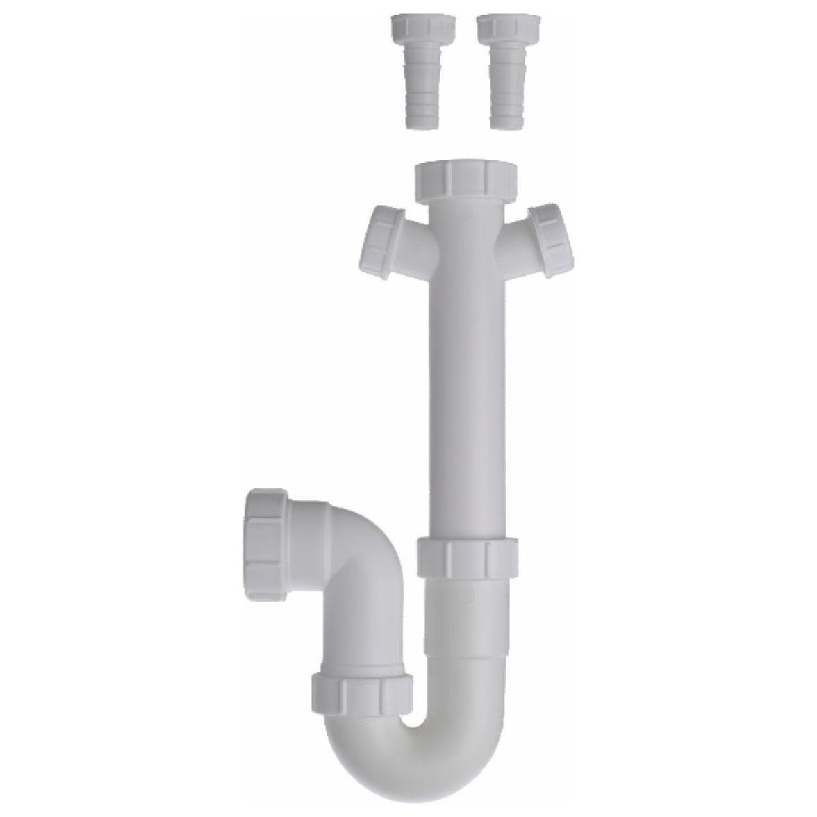 EasiPlumb Seal Appliance Trap Double inlet 1-1/2X3in