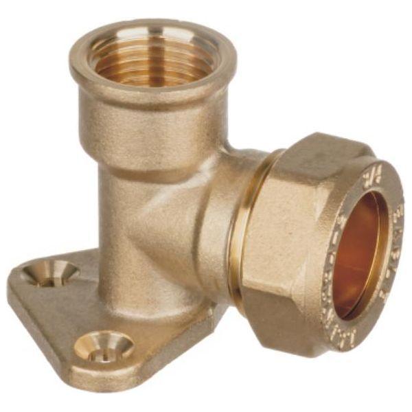 EasiPlumb Tap Bracket 12BSPF Comp 321 Wall Plate