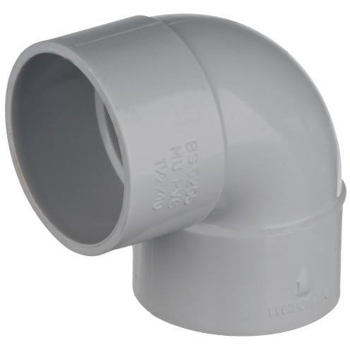 EasiPlumb Waste Knuckle Elbow 32mm/1-1/4in White