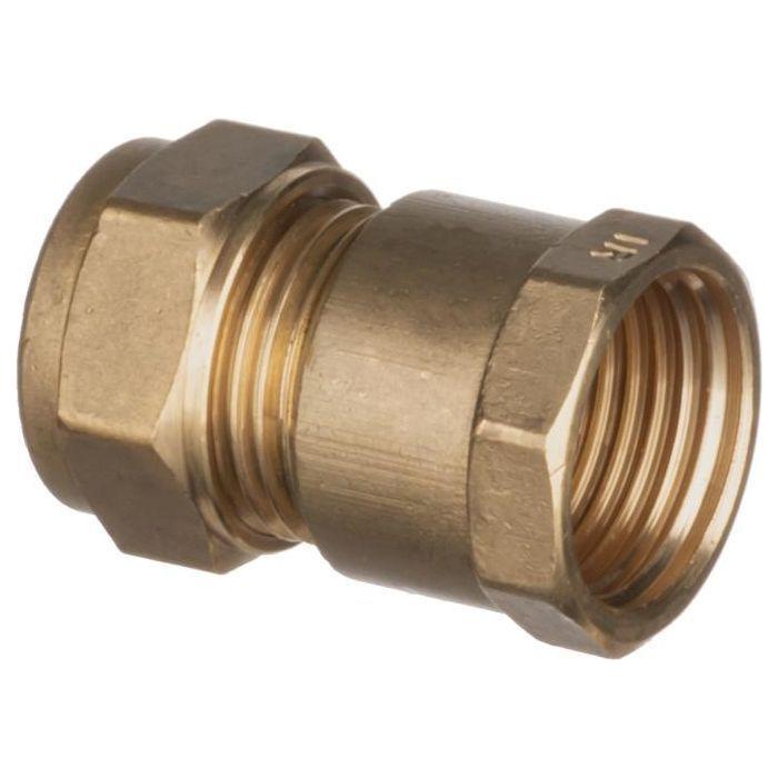 EasiPlumb Straight Coupling 3/4BSPFx22mm Comp 612