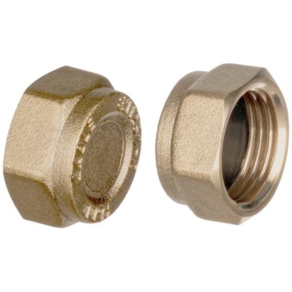 EasiPlumb Blank Cap 3/4in Brass 372