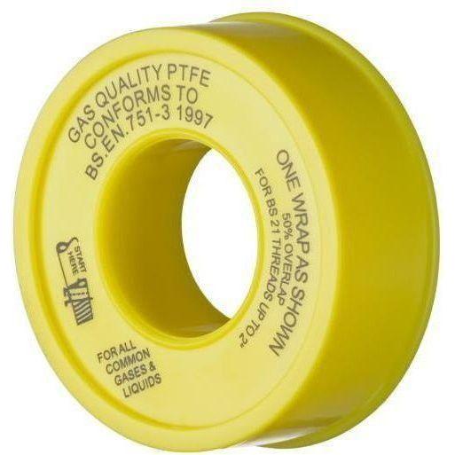 EasiPlumb Ptfe Tape (Gas) Yellow