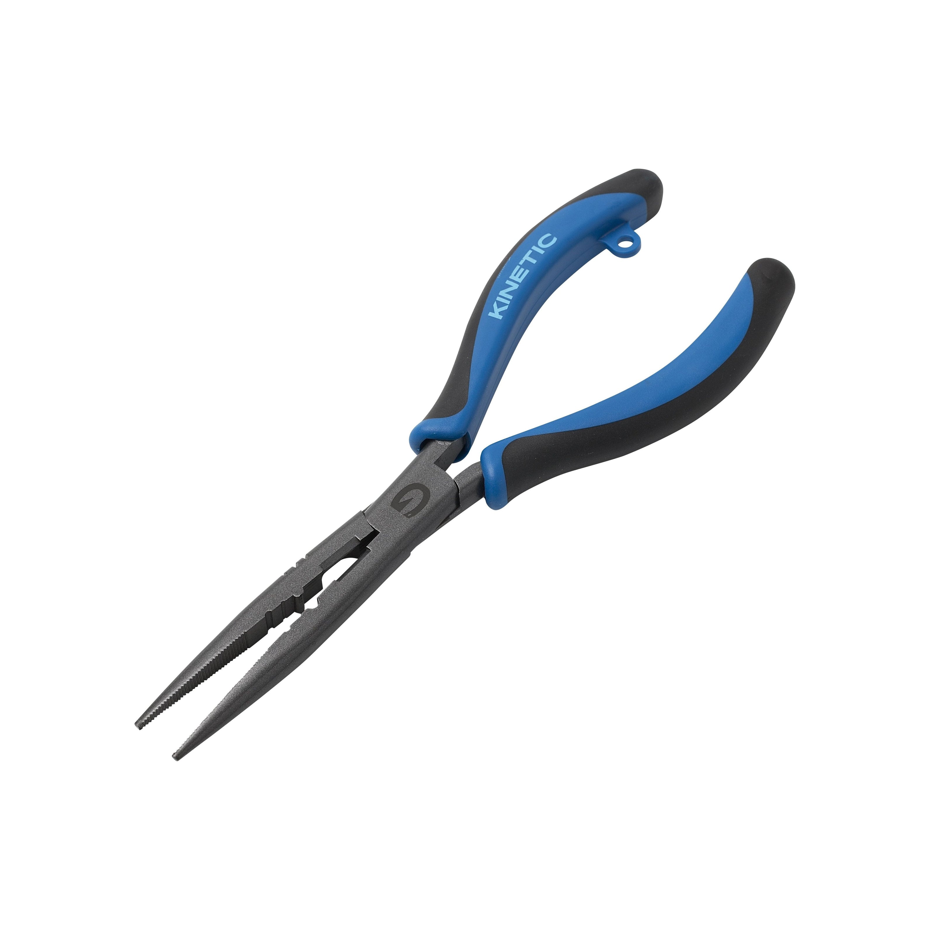 G160-202-070 KINETIC CS PLIERS 8.5IN STRAIGHT NOSE BLUE/BLACK AT TED JOHNSONS PROBLEM SOLVED
