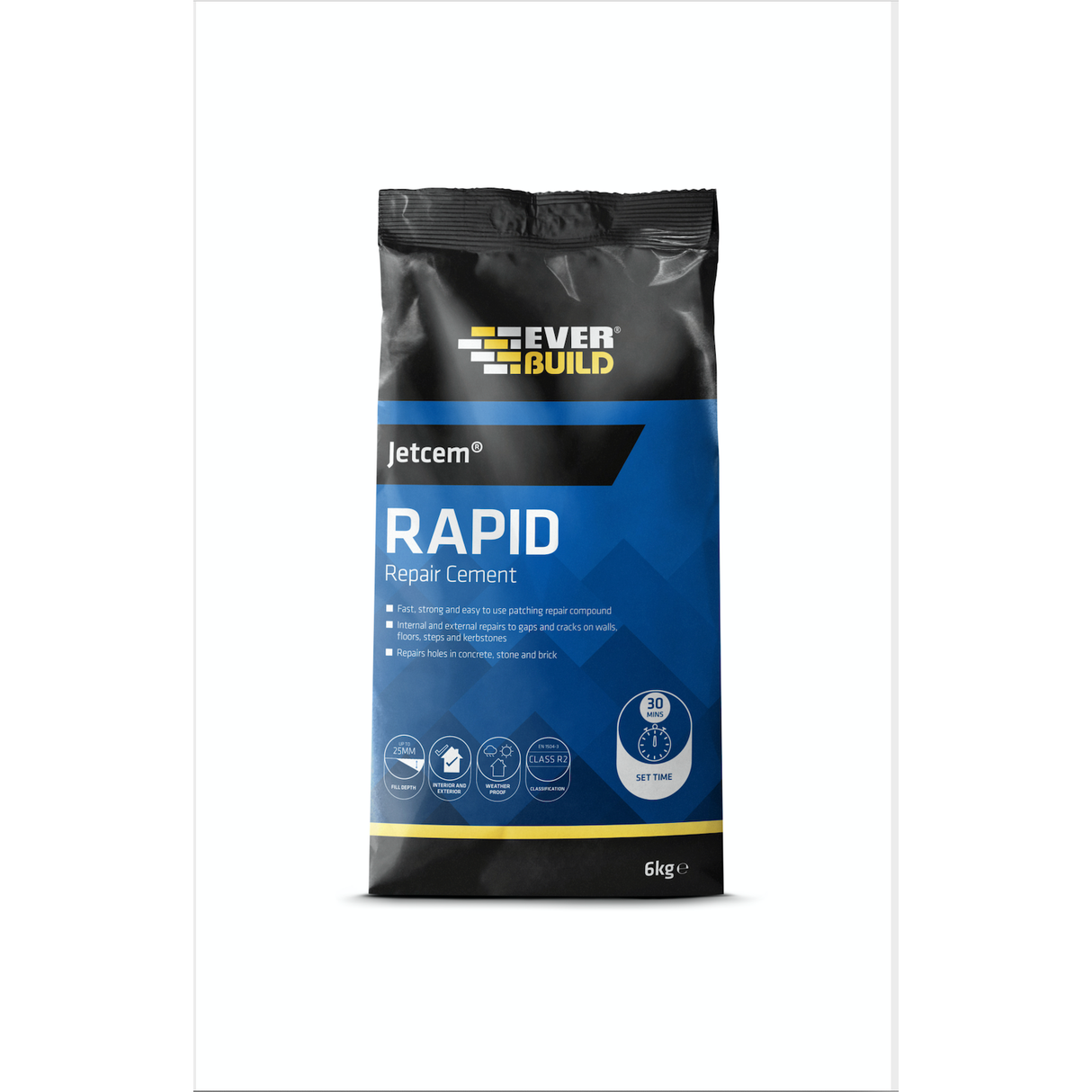 Everbuild Jet Cement (6Kg Bag) Jetcem Rapid Set