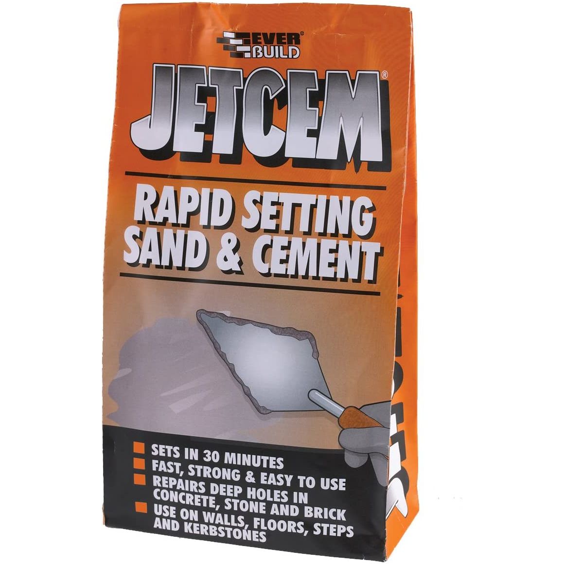 Everbuild Sand&Cement Mix (6Kg Bag) Jetcem Rapid Set