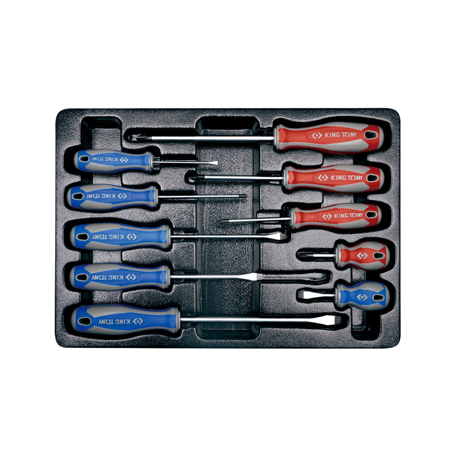 King Tony Screwdriver Set - 10 pieces