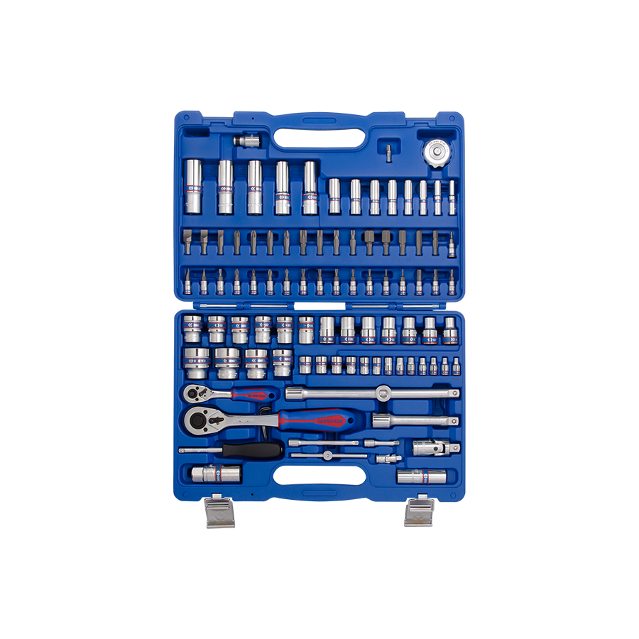 King Tony Socket Set-1/2 & 1/4 Drive 96pc
