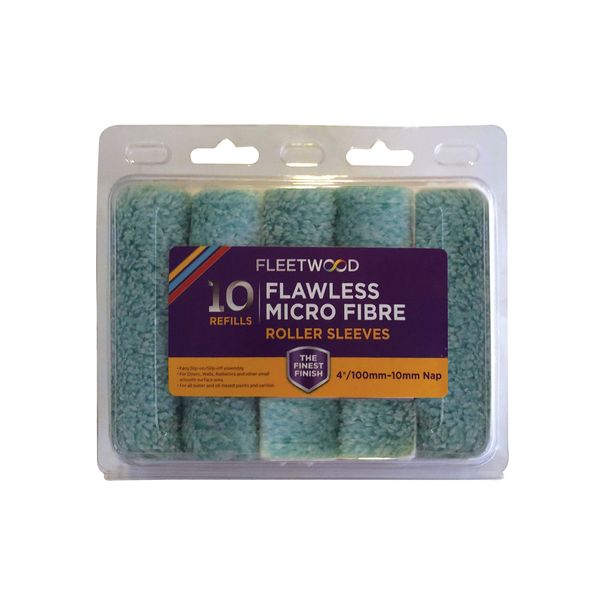 Fleetwood Roller Refill 4in - Microfibre