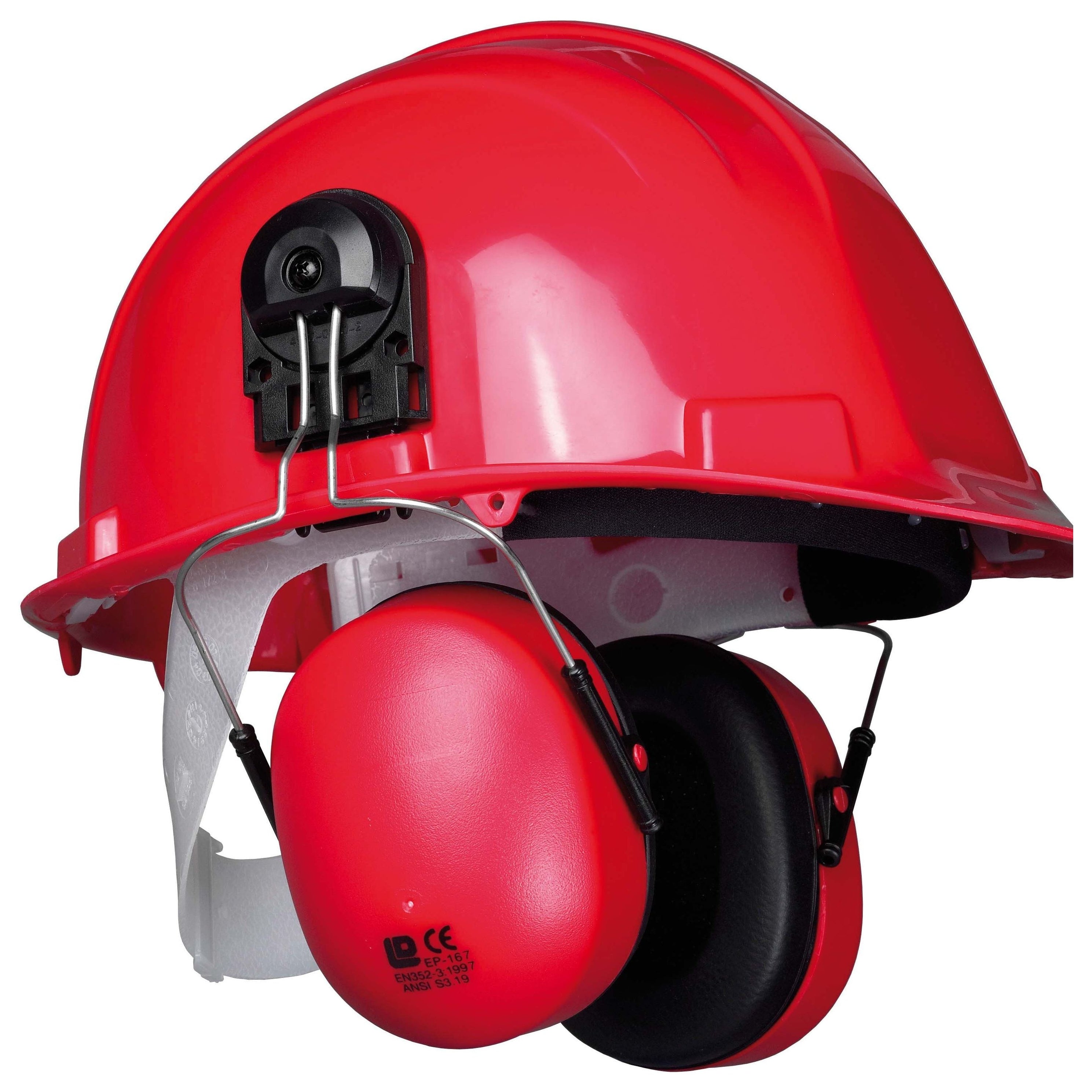 PW42 Clip-On Ear Protector Red Portwest at Ted Johnsons