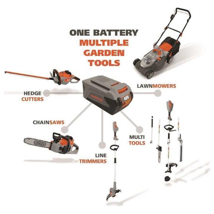 Proplus Evolve 40v Cordless Lawnmower 43cm