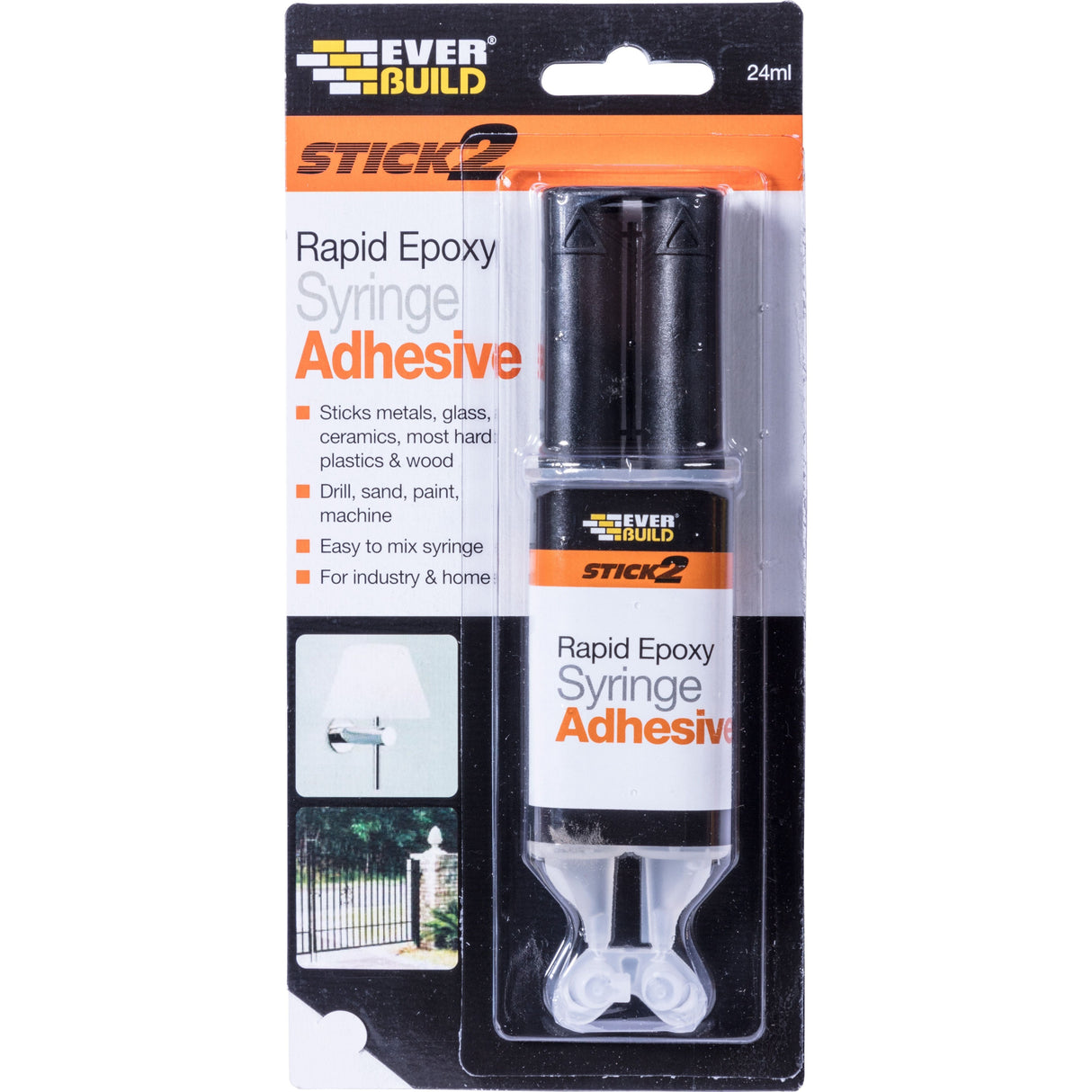 Everbuild Rapid Epoxy Adhesive 24ml Stick - 2