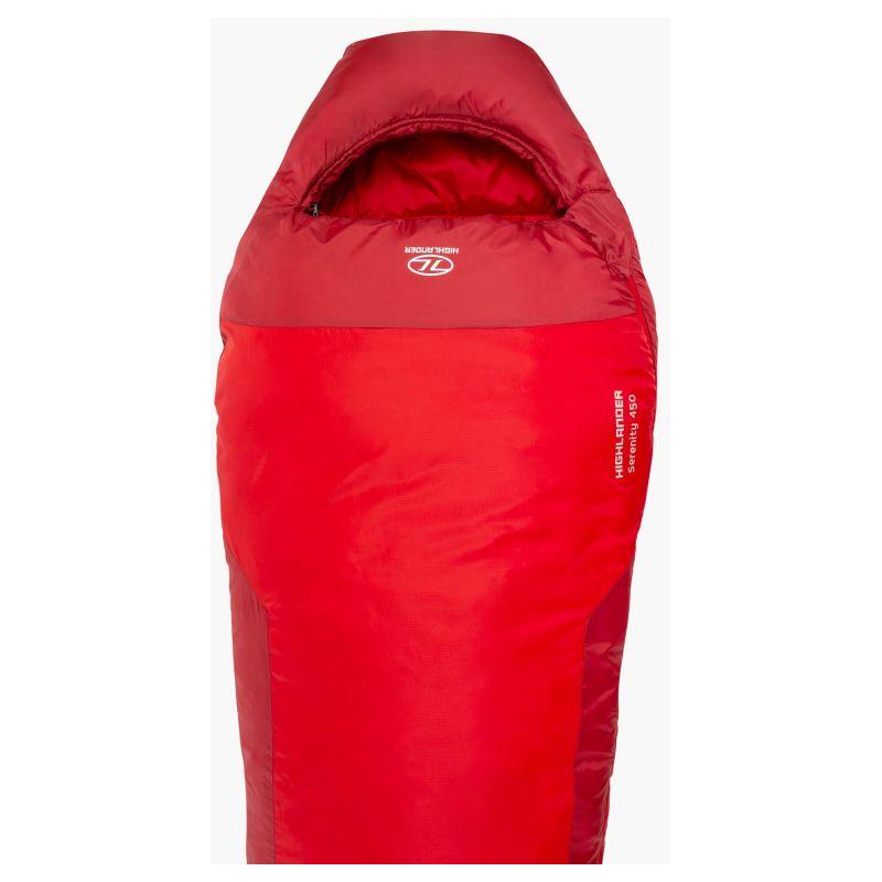 Highlander Sleeping Bag Mummy Red