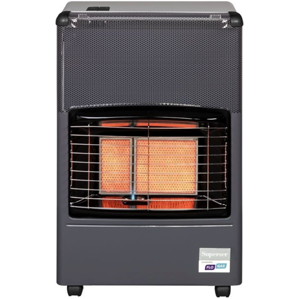 Superser Gas Heater Black