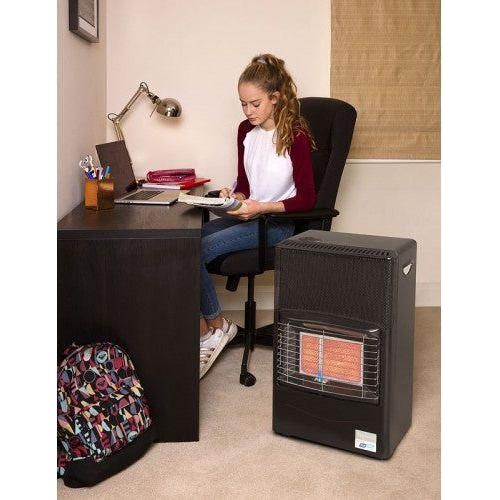 Superser Gas Heater Black