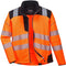 T402 PW3 Hi-Vis Softshell Jacket Orange / Black Portwest at Ted Johnsons
