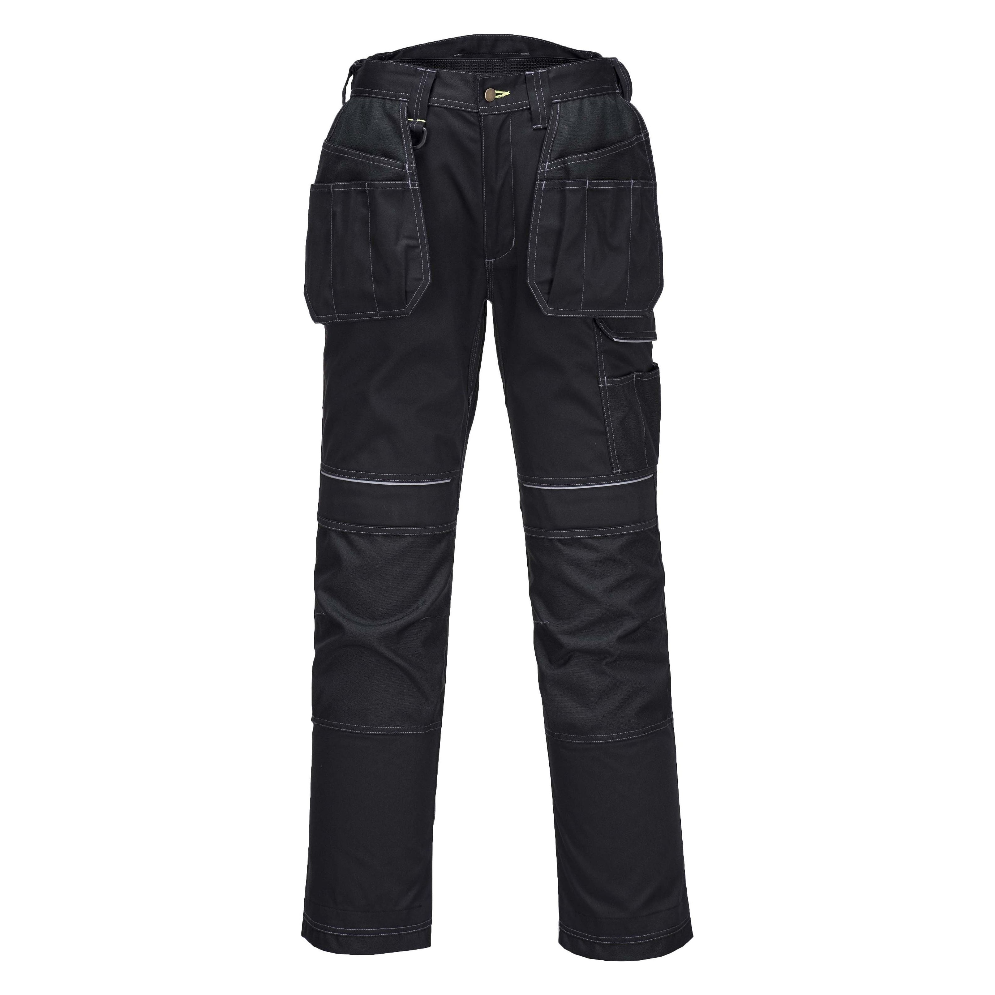 T602 PW3 Holster Work Trousers Black Portwest at Ted Johnsons