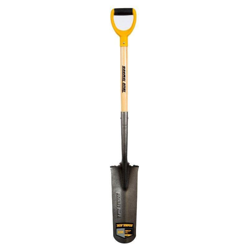 True Temper Planting Spade D Grip Wood Handle