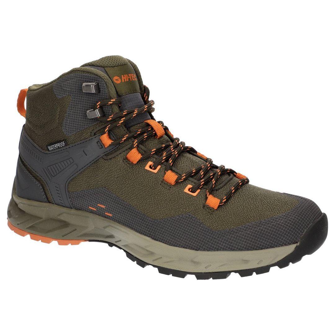 Hi Tec Hiking Boot Verve Mid WP Khaki TedJohnsons.ie