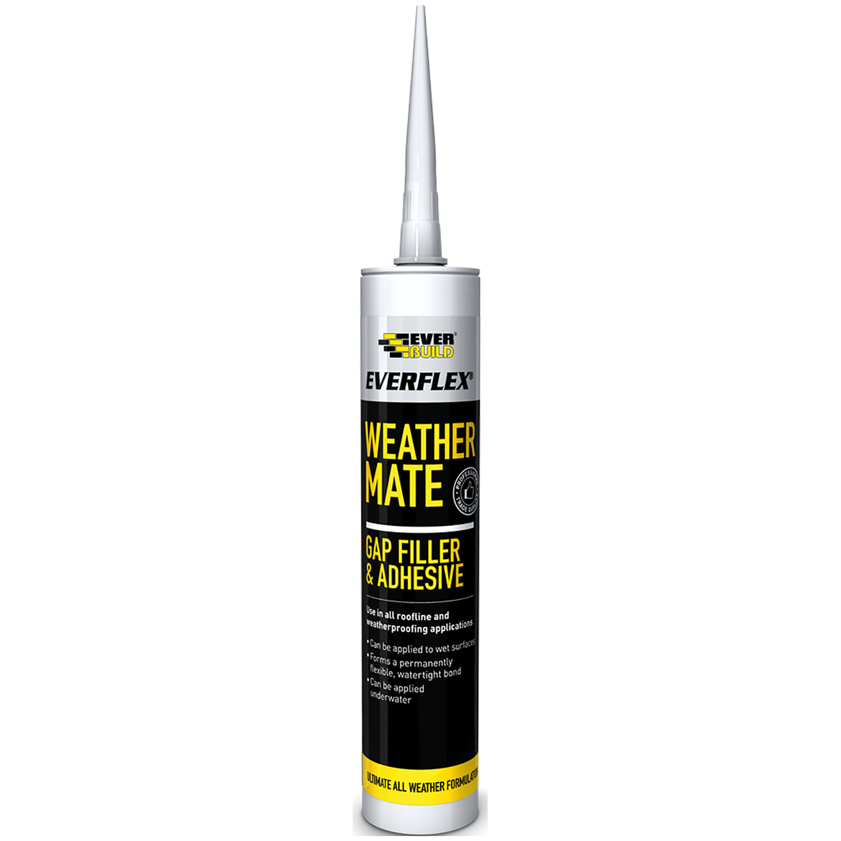 Everbuild Weathermate Sealant Black