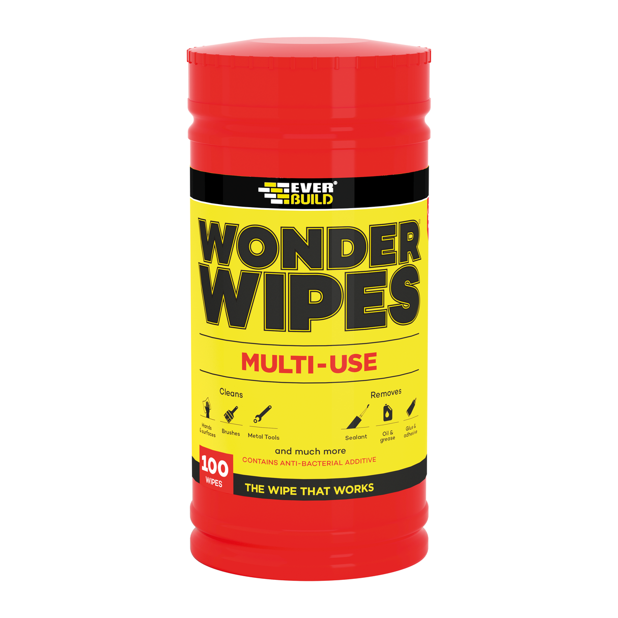 Everbuild Wonder Wipes Pack of 100