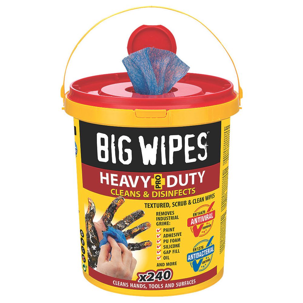 Big Wipes Heavy Duty Cleaning Wipes Pack of 240
