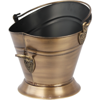Home Collection Waterloo Bucket Celtic Antique Brass