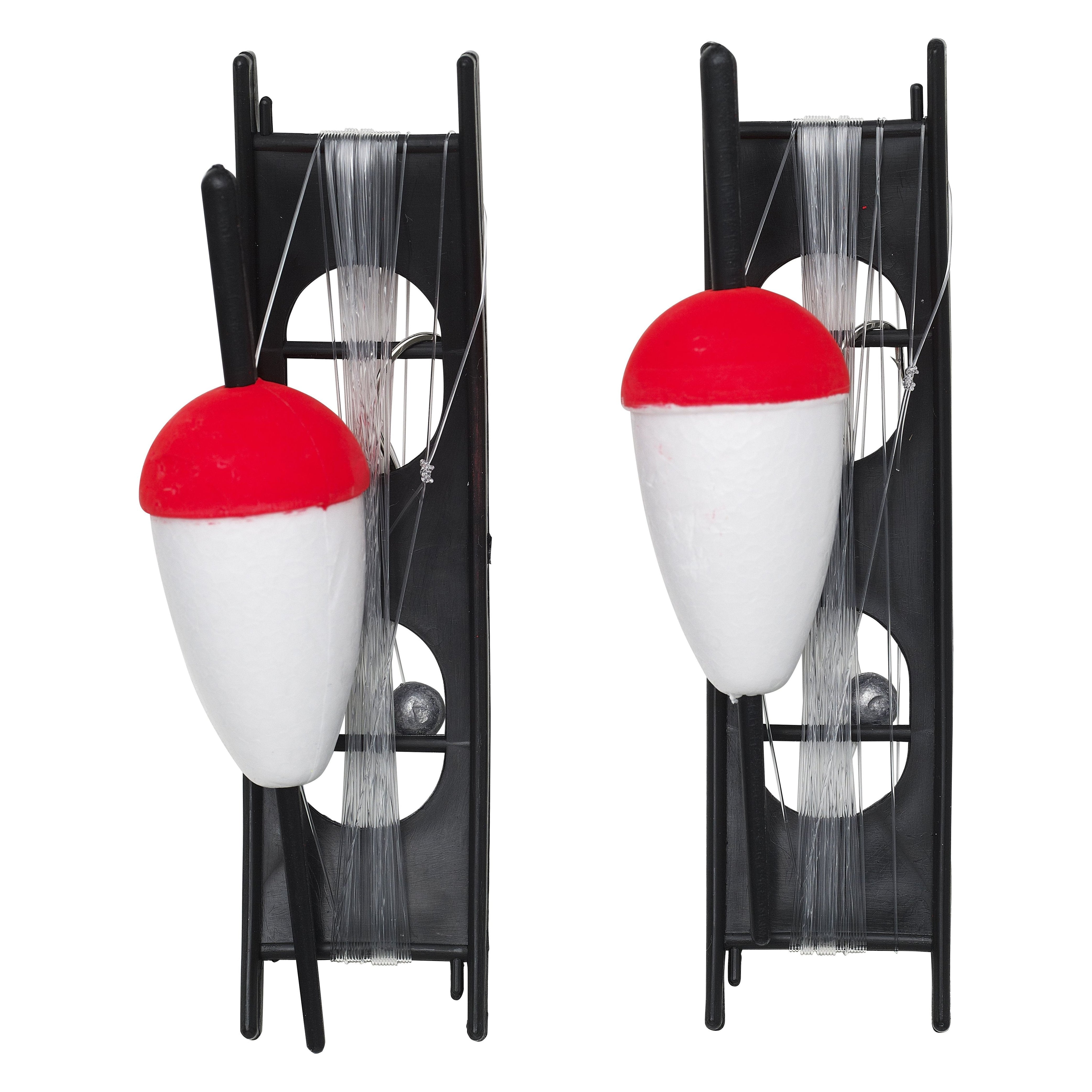 F666-228-071 KINETIC CLASSIC FLOAT KIT 40MM RED/WHITE 2PCS AT TED JOHNSONS PROBLEM SOLVED