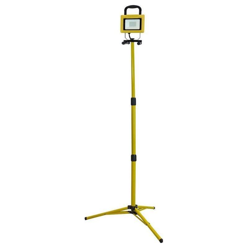 Faithfull 20W Site Light 2000 Lumen With Tripod 110V