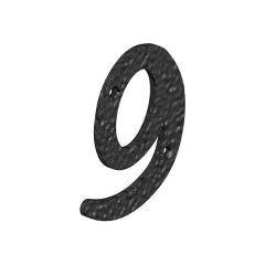Gatemate - Door/House Number-9 Black-75mm