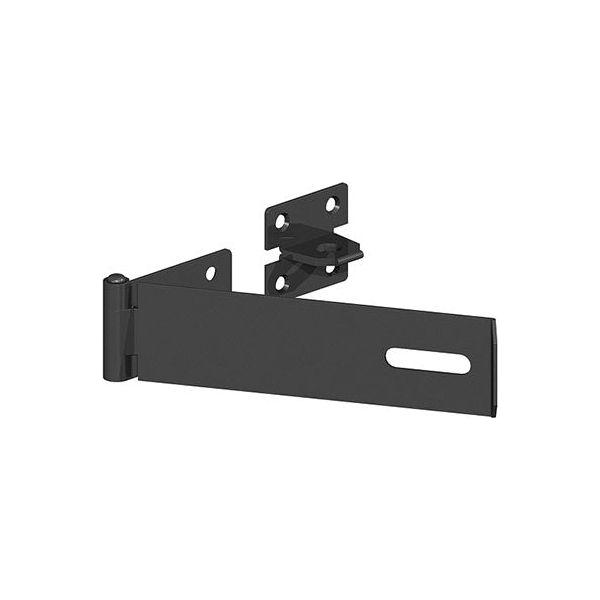 Gatemate - Hasp & Staple-6 in Black