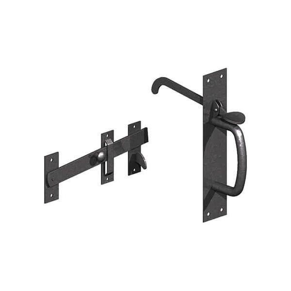 Gatemate - Suffolk Latch-Ld Black