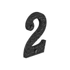 Gatemate - Door/House Number-2 Black-75mm