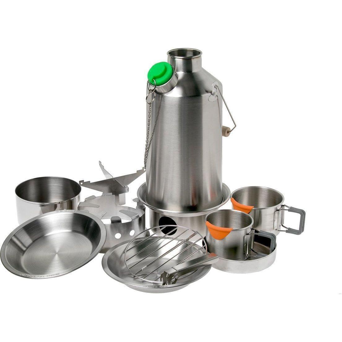 Kelly Kettle Ultimate Base Camp Kit  - Stainless Steel - 1.6L