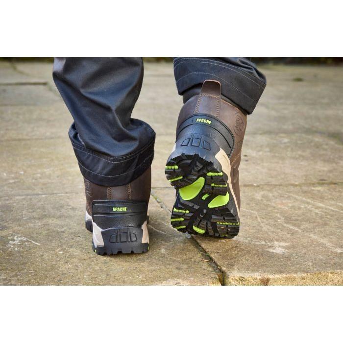 Apache Neptune Safety Boots Brown