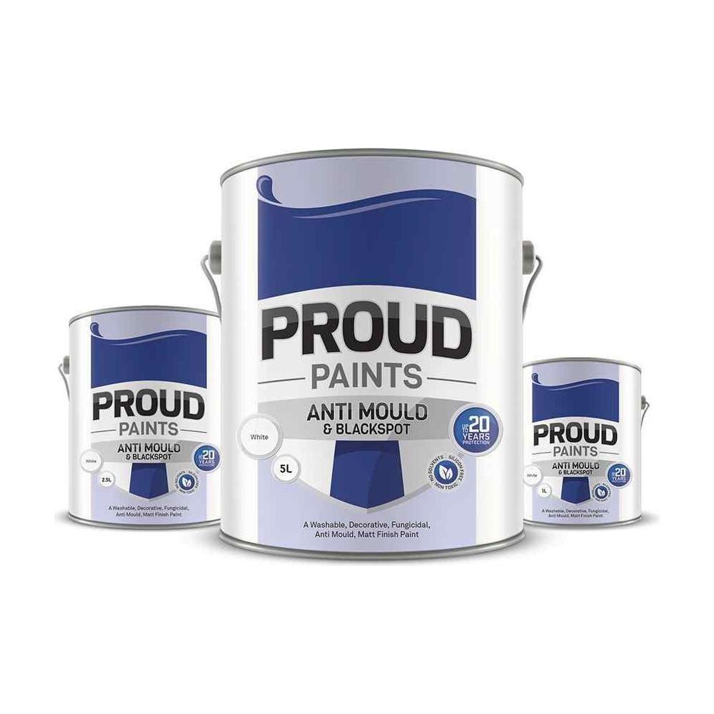 Proud Paints Anti Mould & Blackspot Paint White