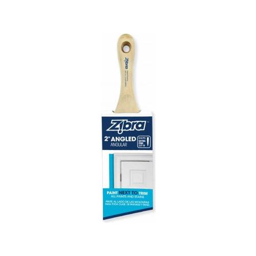Zibra Stubby Angled Piant Brush 2in