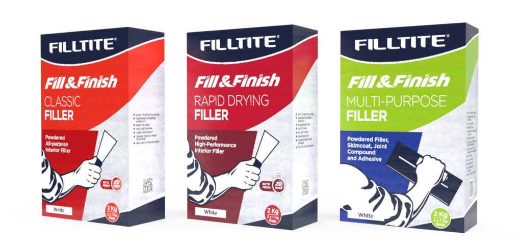 Shop Filltite fillers for repairing cracks, holes and damaged surfaces. Reliable, easy-to-use fillers with fast nationwide delivery from Ted Johnsons.