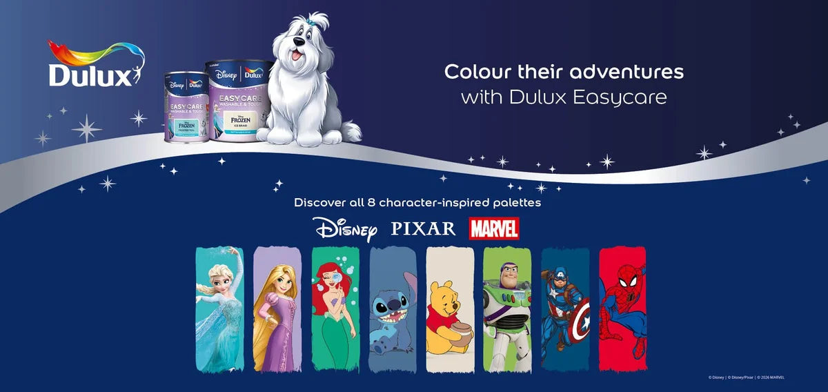 Disney & Dulux Easycare Collection | Kids' Paint | Ted Johnsons, Naas, Ireland