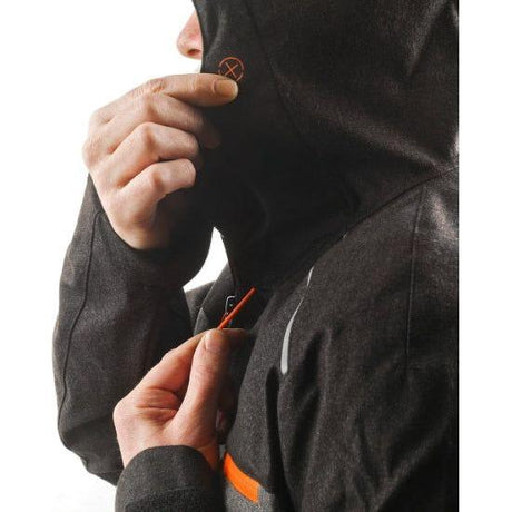 Kapriol Armor Windproof Shell Jacket - Grey/Black