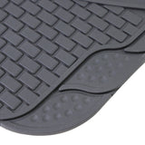 JVL Linear - Heavy Duty Universal Rubber Car Mat Set