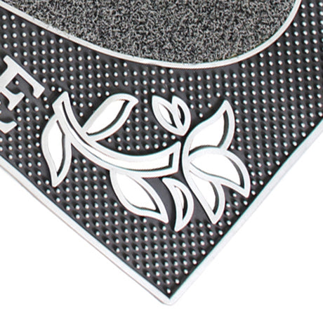 JVL Welcome Scraper Doormat 45x75cm