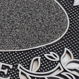 JVL Welcome Scraper Doormat 45x75cm