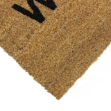 JVL Welcome Latex Coir Doormat 33.5x60cm