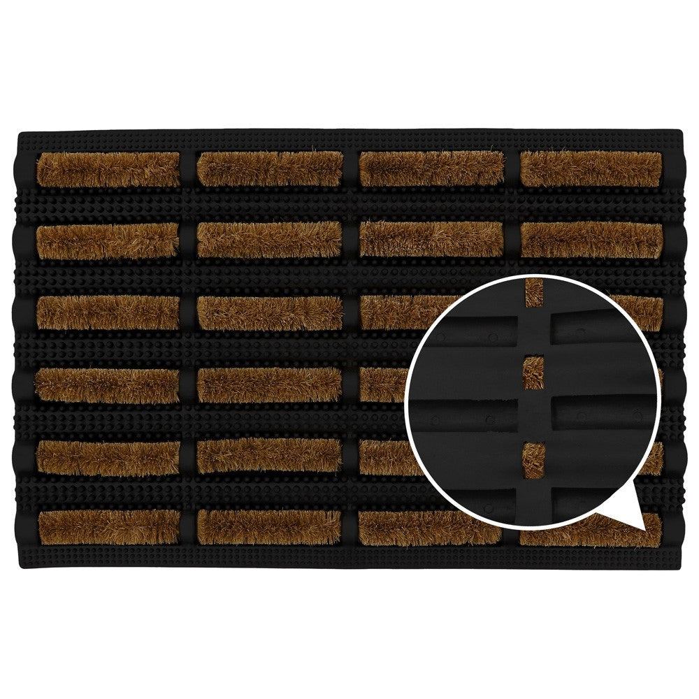JVL Nimbus Tuffscrape Doormat 40x60cm