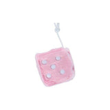 Carpoint Fuzzy Dice - Pink