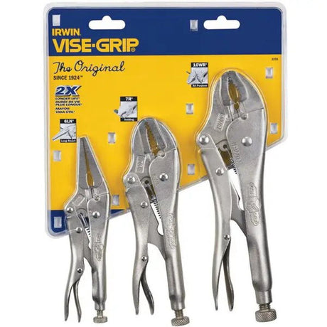 Irwin Vise Grip Plier Set 10CR/7CR/5CR 