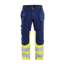 Blaklader 1558 Hi-Vis Trousers Stretch