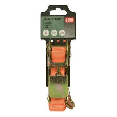 Carpoint Ratchet Strap with Hook - 5m